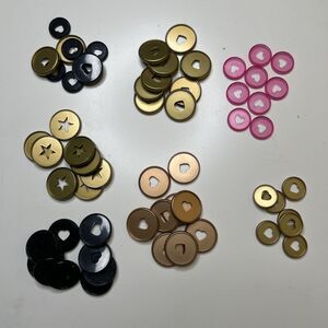 LOT Plastic Planner Discs MAMBI Happy Planner Other Classic And Mini Sz 50 Total